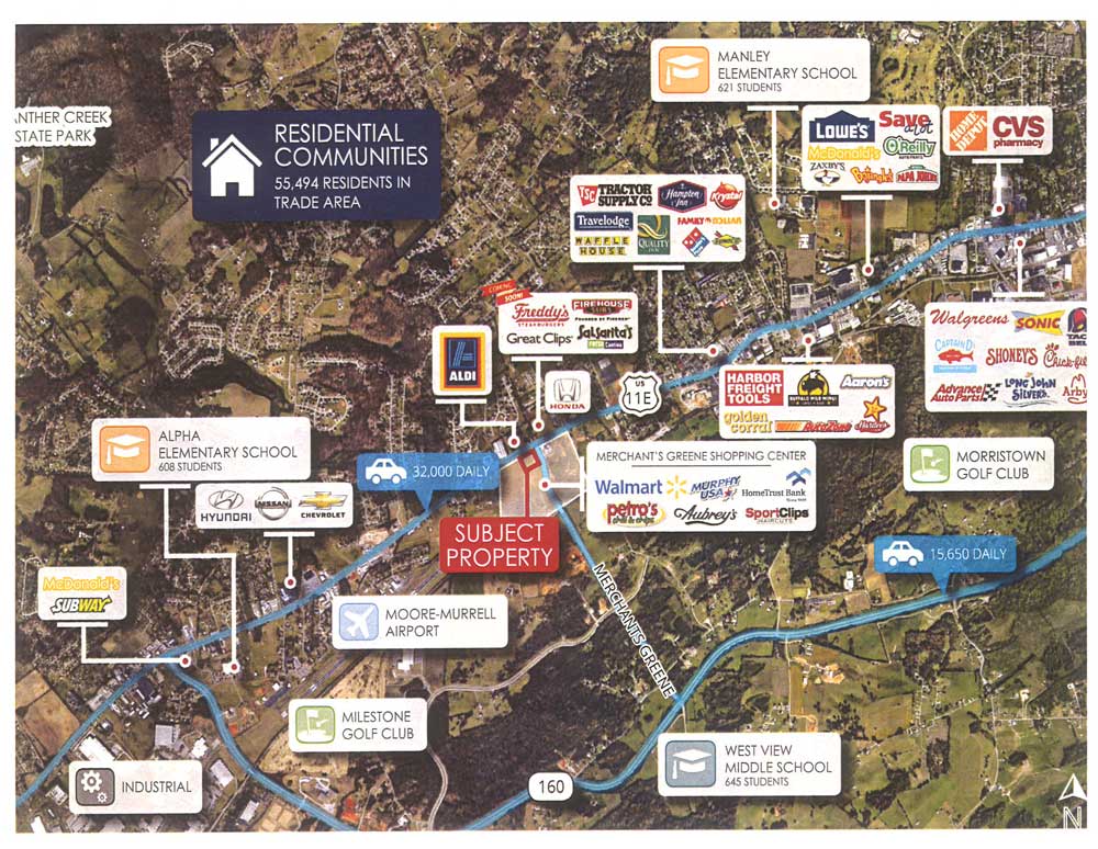 Area Business Map